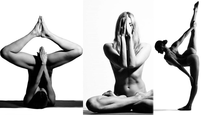 Fitness Girl Nude Yoga