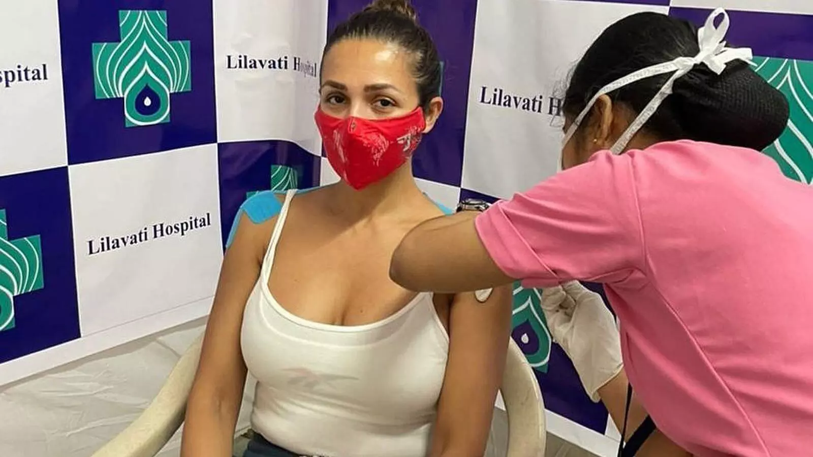 Malaika Arora takes first dose of COVID-19 vaccine; says Lets win this