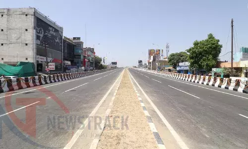 Lucknow: Rajnath Singh inaugurates citys first four-lane flyover today Lucknow: Rajnath Singh inaugurates citys first four-lane flyover today