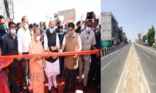 Lucknow: Rajnath Singh inaugurates citys first four-lane flyover today Lucknow: Rajnath Singh inaugurates citys first four-lane flyover today