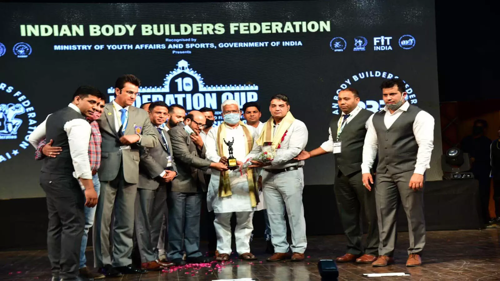 Body Builders show their strength in 10th Federation Cup