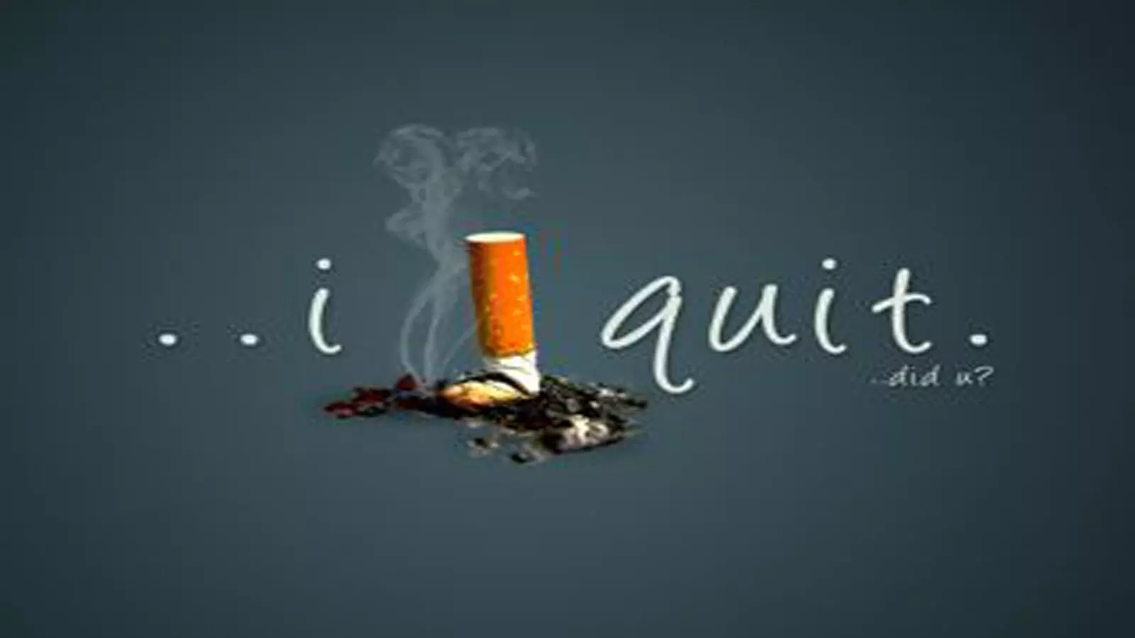 Quit Smoking! Its Now or Never