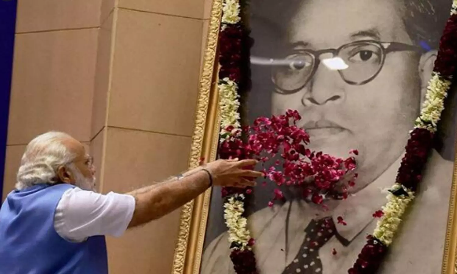PM Modi bows to Babasaheb Ambedkar on his 130th Birth Anniversary