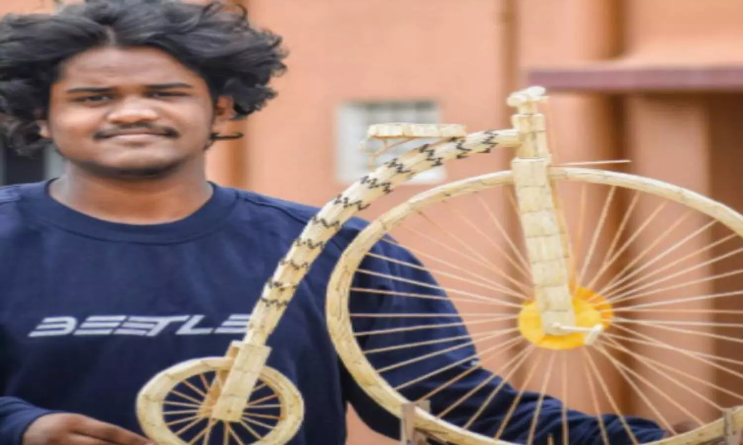 World Bicycle Day: Artist creates cycle with 3653 matchsticks; leaves netizens in splits