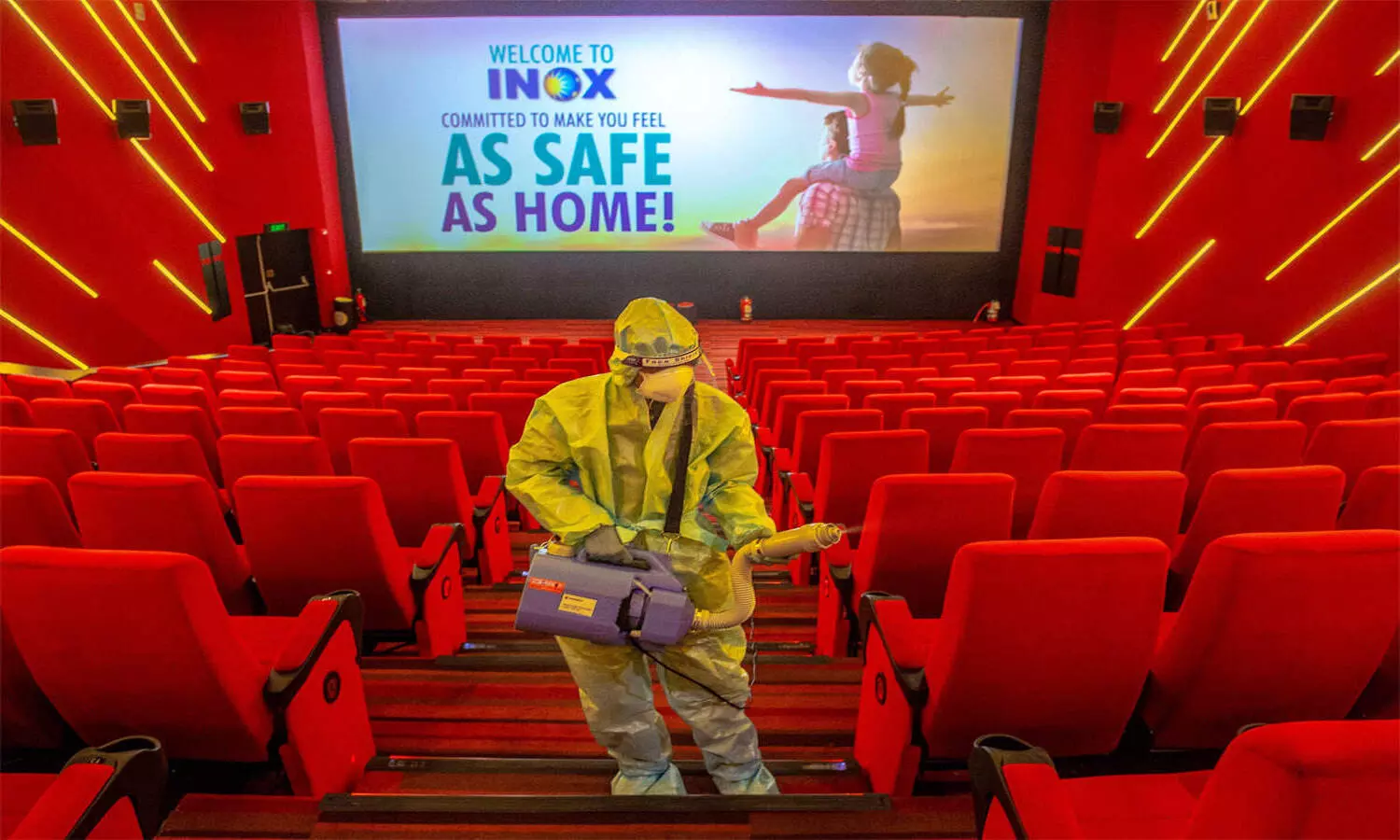 Cinema halls allow 100% capacity in Delhi; Schools reopen for all classes with COVID 19 guidelines