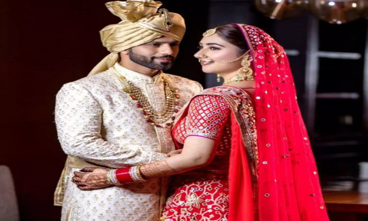 Rahul Vaidya and Disha Parmar: Check out FIRST photo of the couple as newlyweds