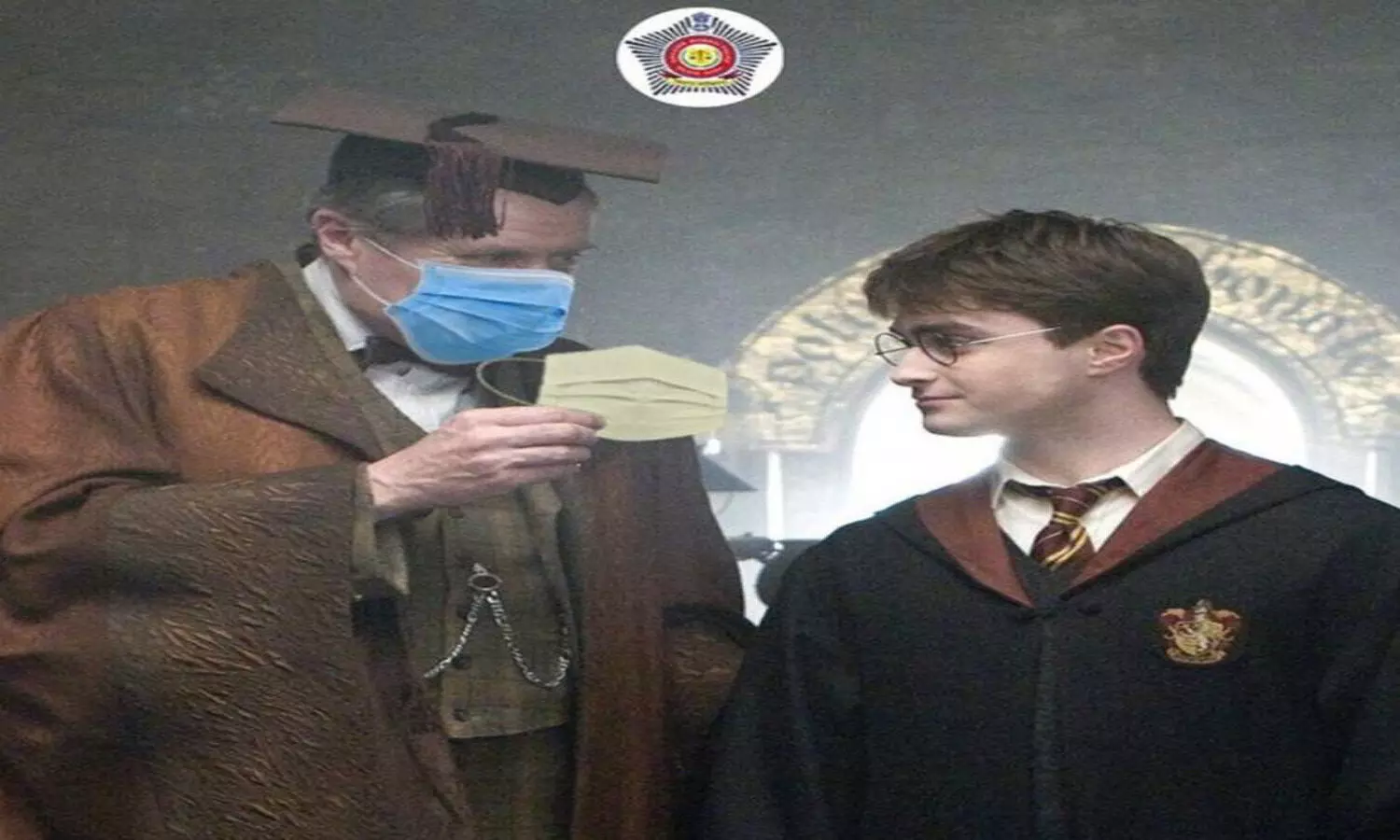Mumbai Police taking Harry Potter way to remind people to wear a mask will leave you in splits