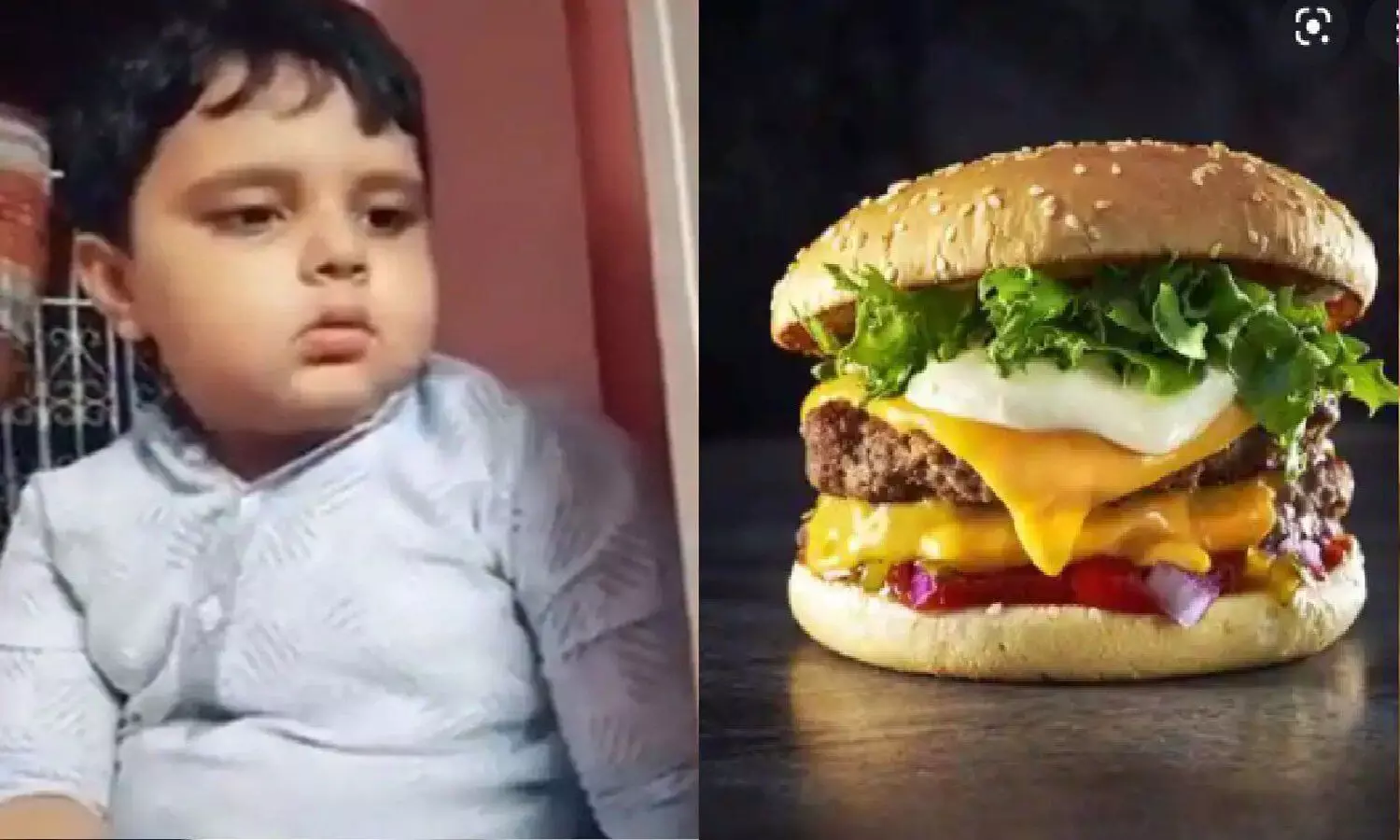 Kids tantrums on not being given a burger will remind you of childhood days, WATCH