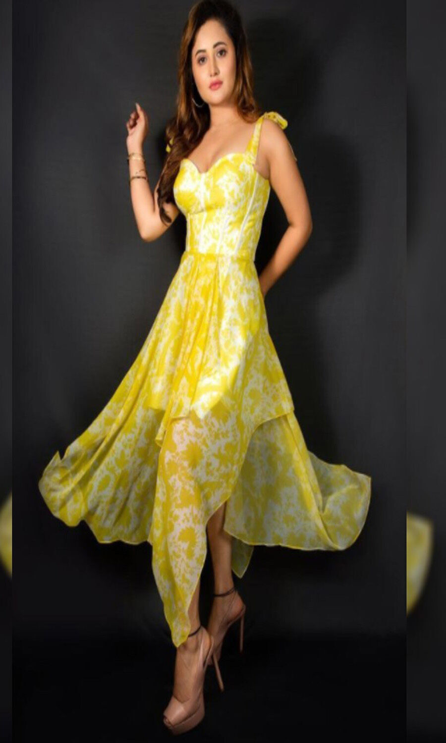 yellow monsoon dress