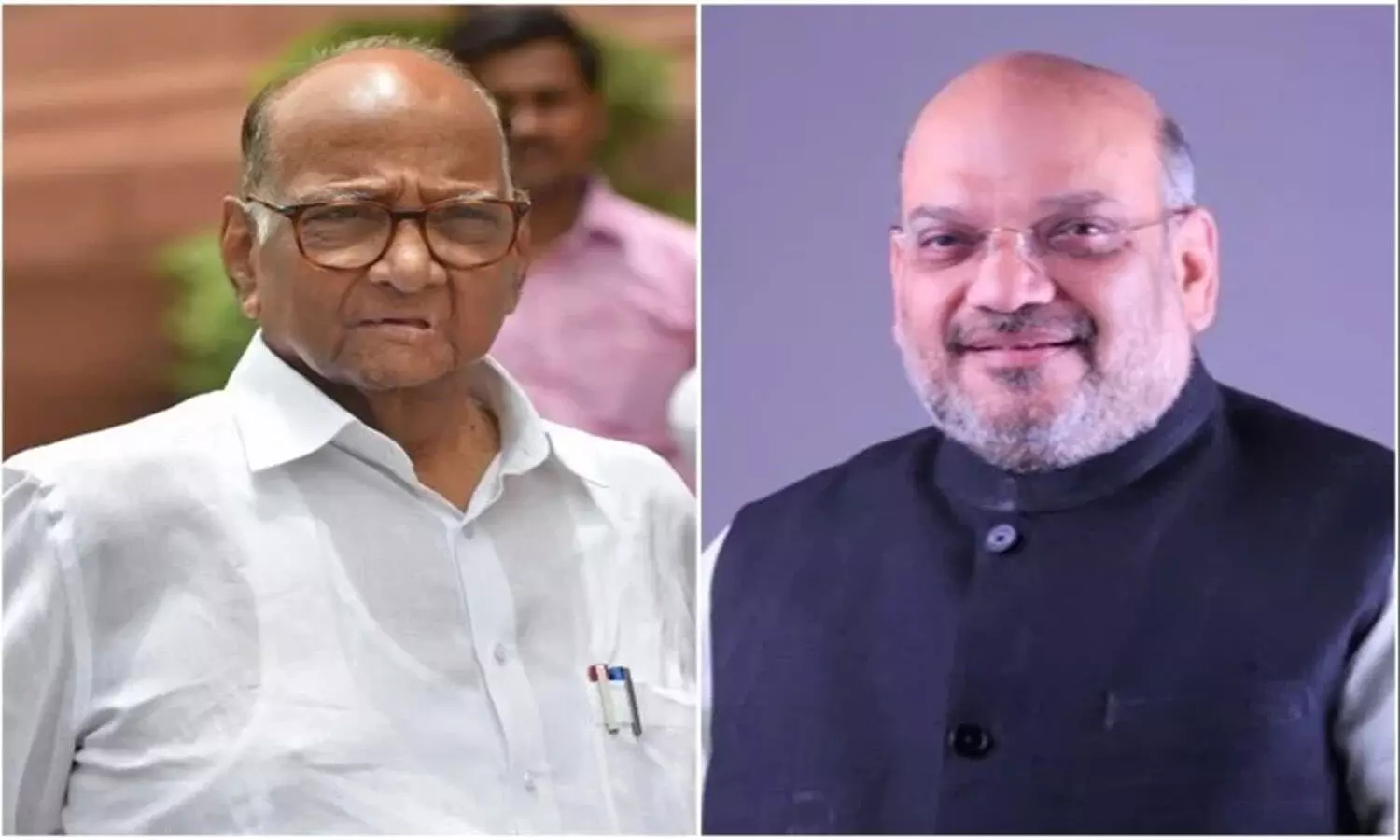 NCP Chief Sharad Pawar meets Home Minister Amit Shah