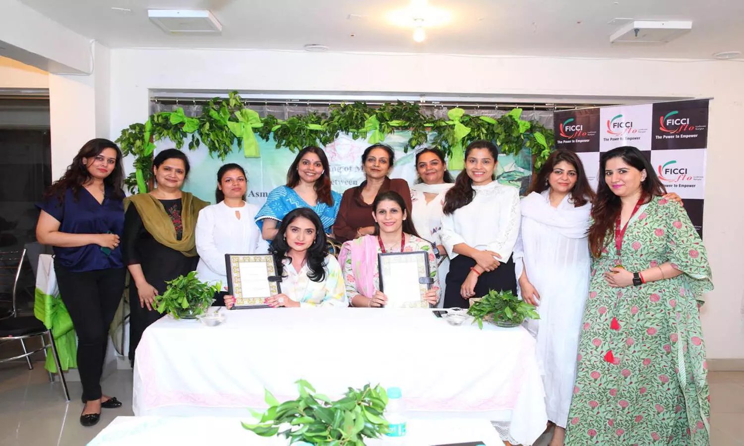 FICCI FLO Lucknow signs an MOU with AIFT for training of women artisans