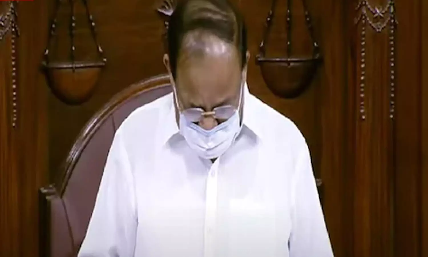 Parliament Monsoon Session: Venkaiah Naidu breaks down in Rajya Sabha
