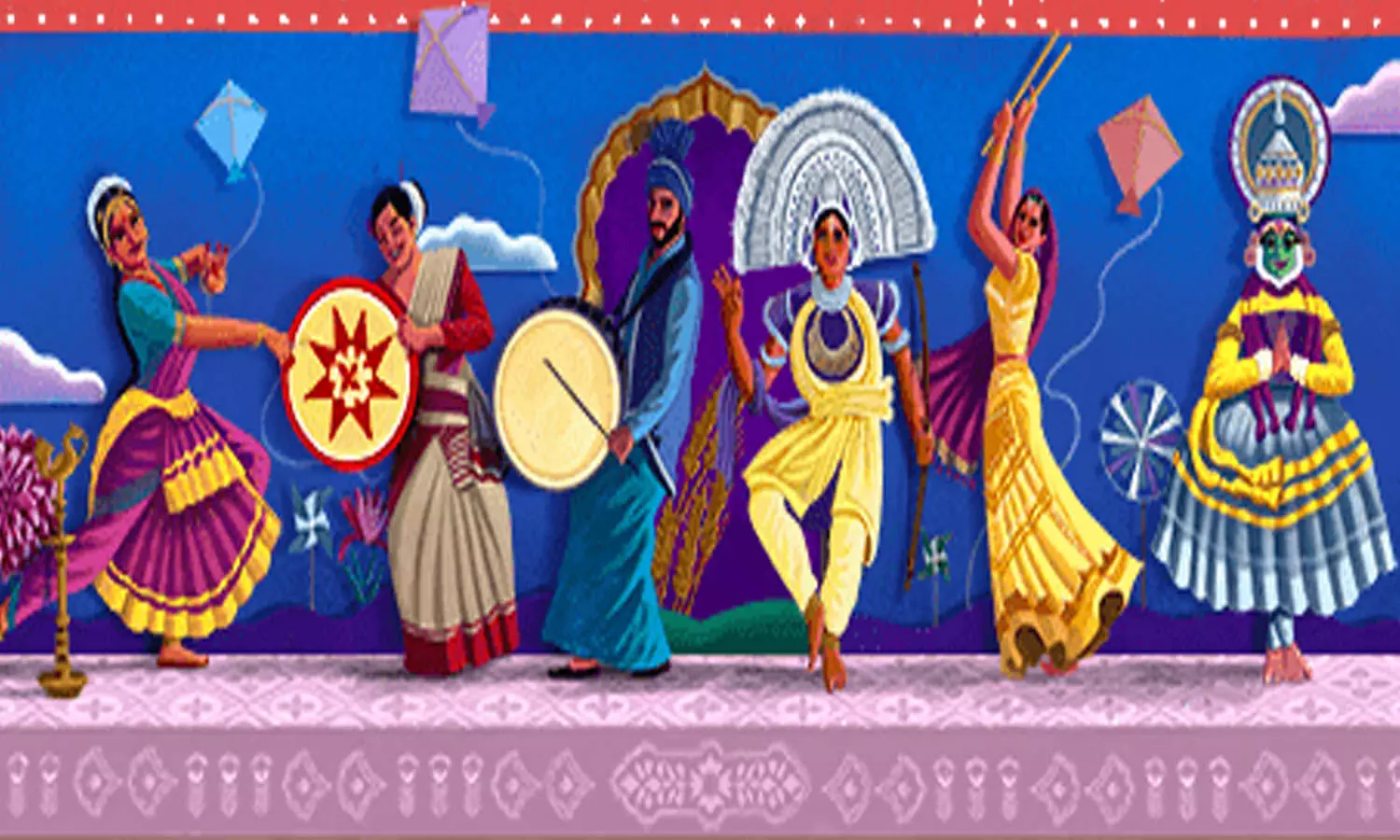 Happy Independence Day, India!: Google honours cultural traditions with unique doodle
