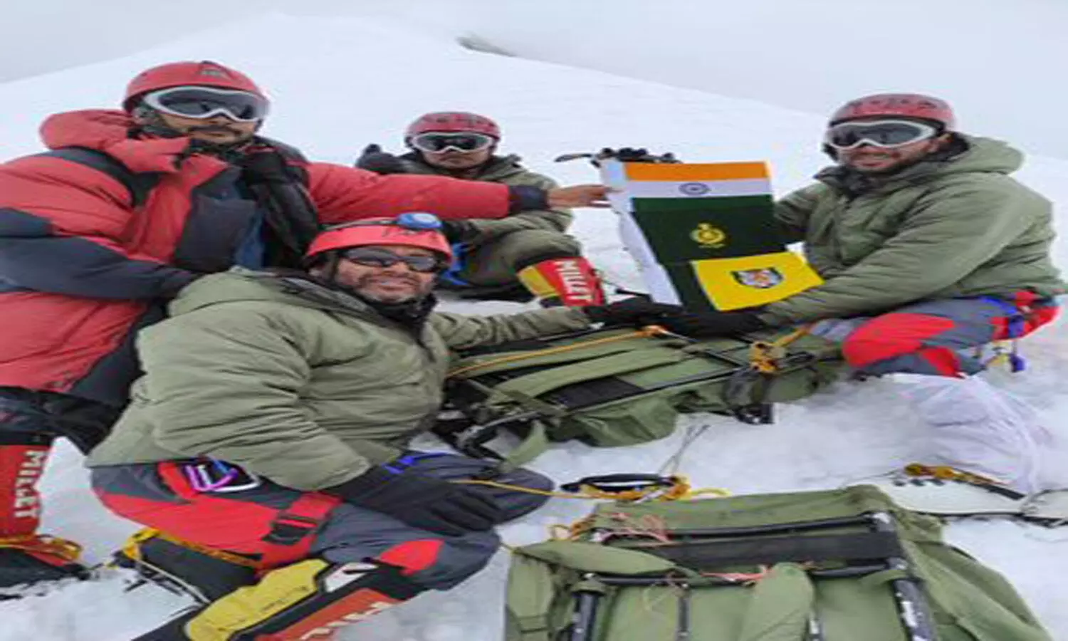 ITBP mountaineers become first Indians to successfully climb Mount Balbala in Uttarakhand