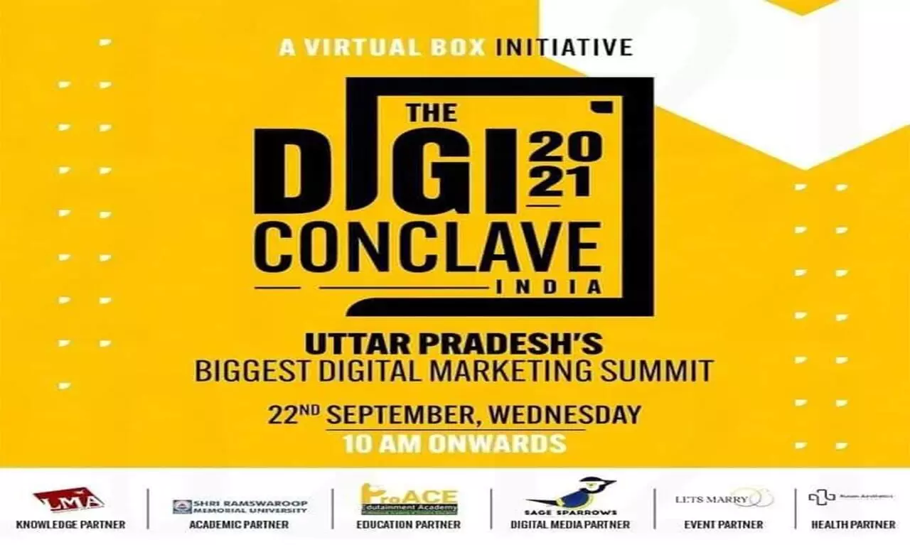 Uttar Pradeshs biggest Digital Marketing Summit Digi Conclave 2021 on September 22