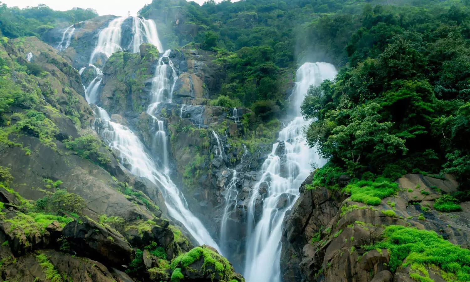 Dudhsagar falls in Goa