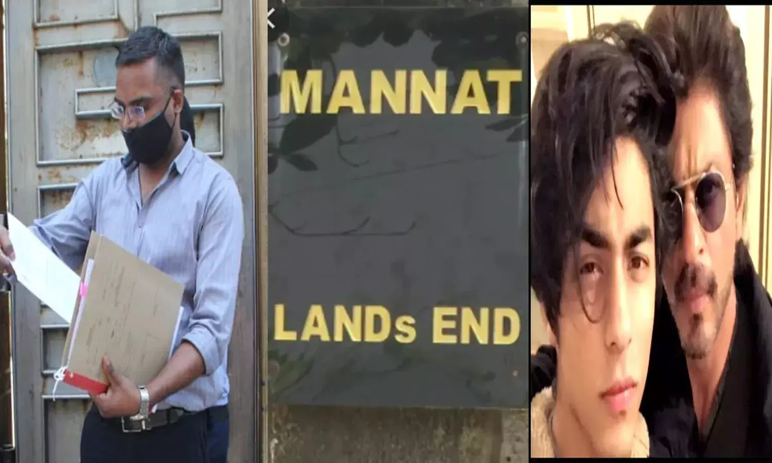 Aryan Khan Drugs Case: NCB team reaches Mannat; Officials give notice to Shah Rukh Khan