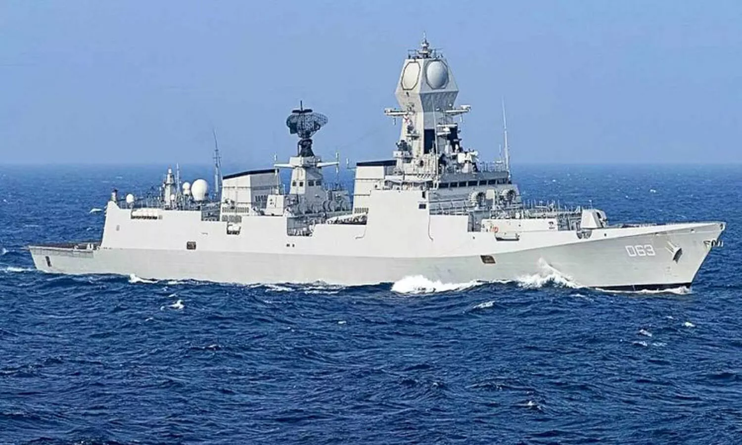 First stealth guided missile destroyer INS Visakhapatnam joins Indian Navy