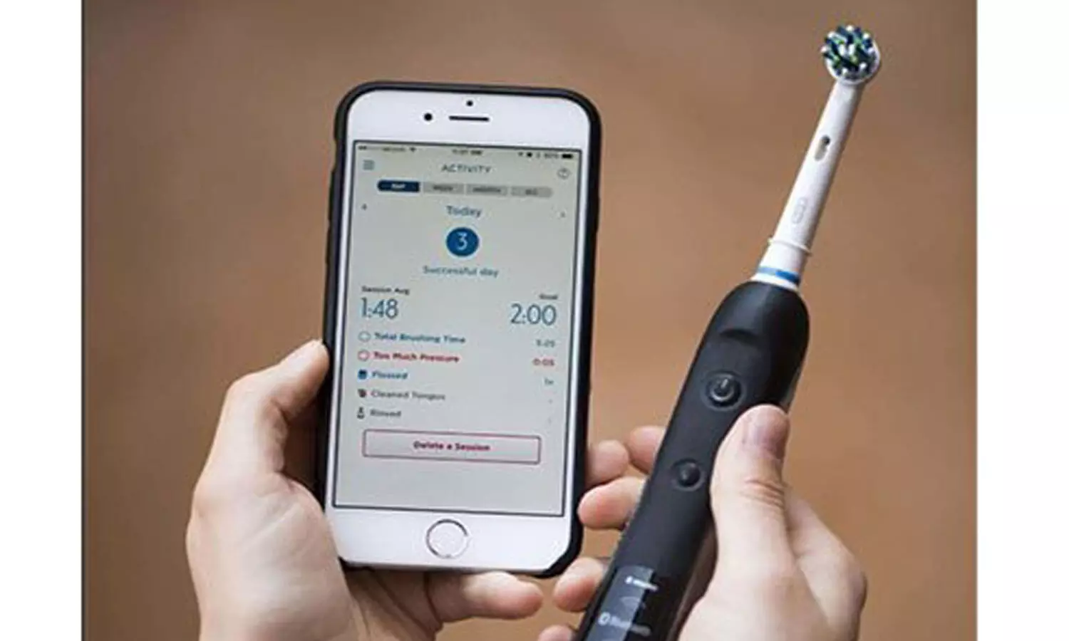 Check out the Smart Toothbrush by Oral-B