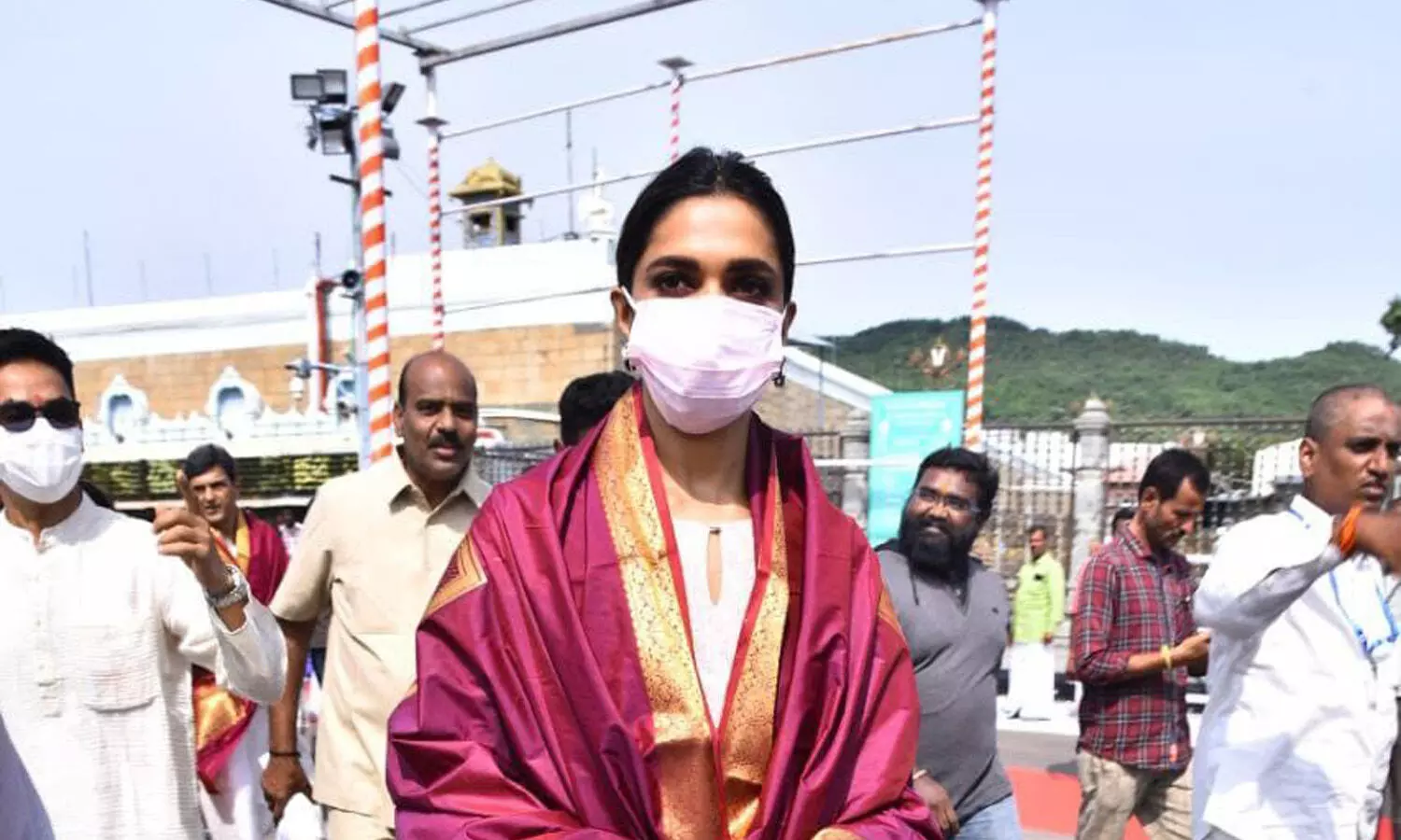 Deepika Padukone visits Tirupati temple with her family on father Prakash Padukones birthday