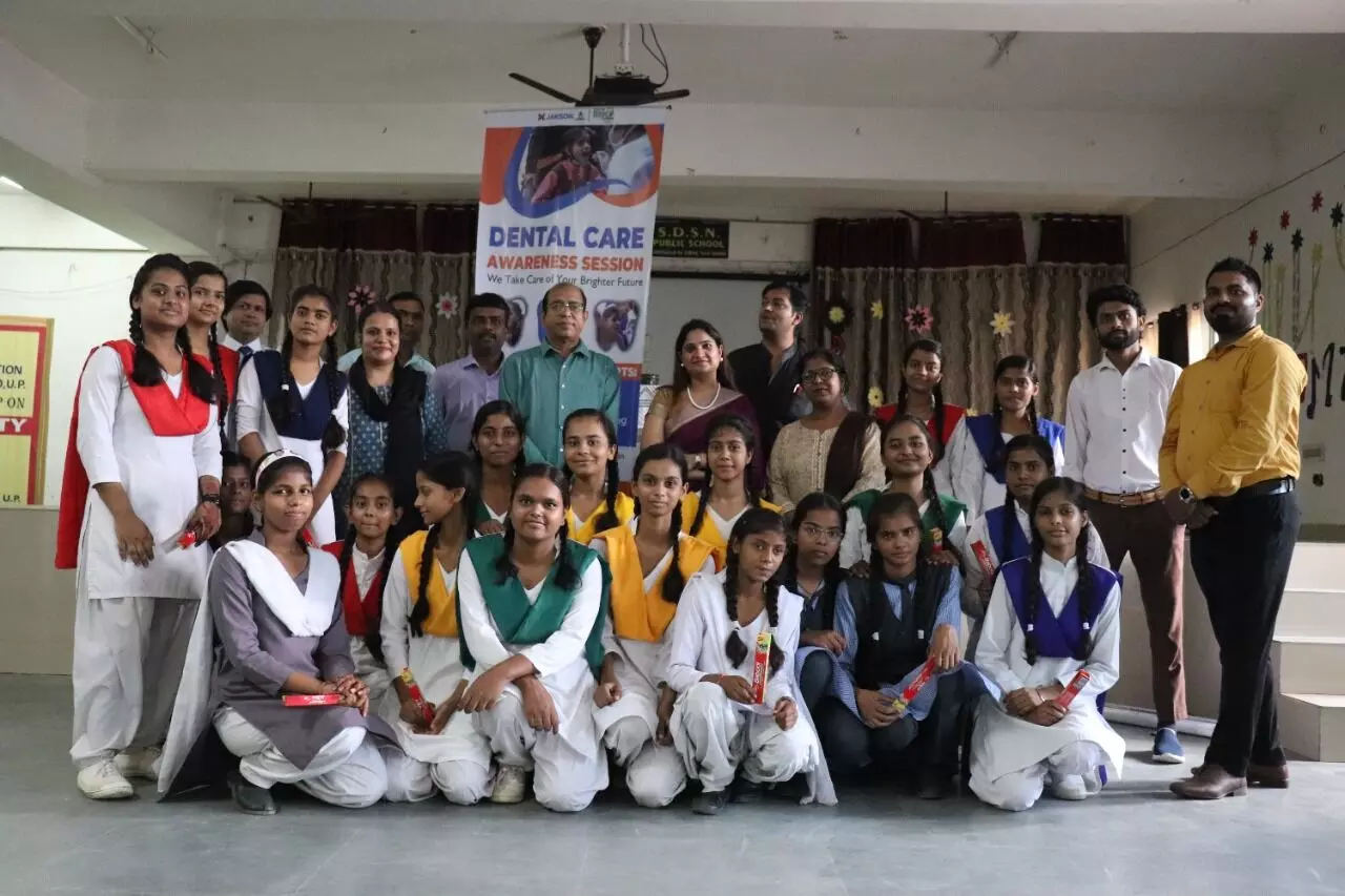 Jakson Group & Lets Give Hope Foundation conducts a Dental Awareness Session at Lucknow