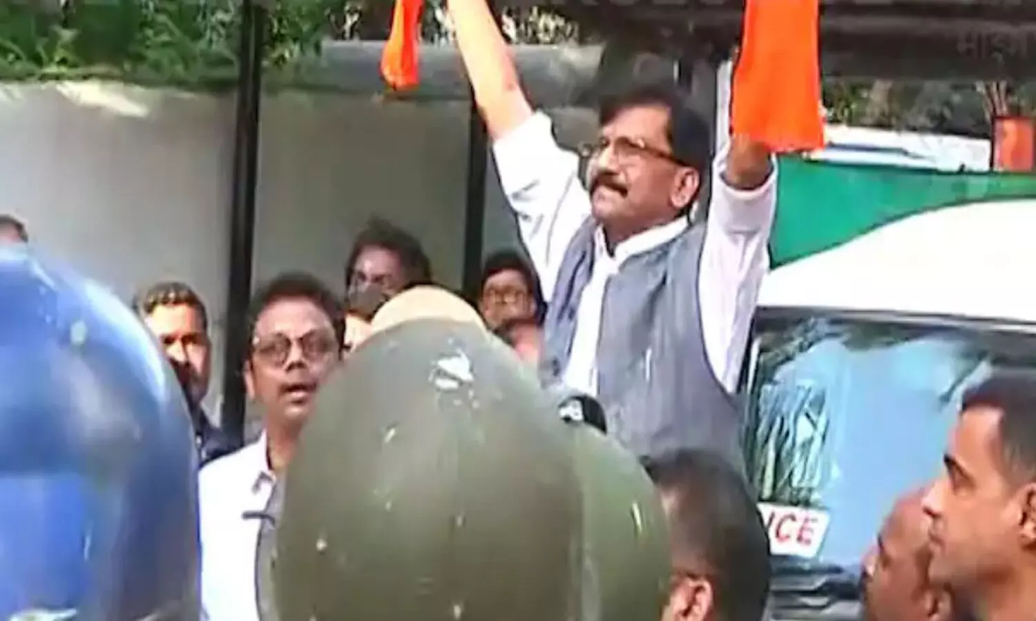 Sanjay Raut wont be cowed down, says Sena MP as ED detains him in chawl scam