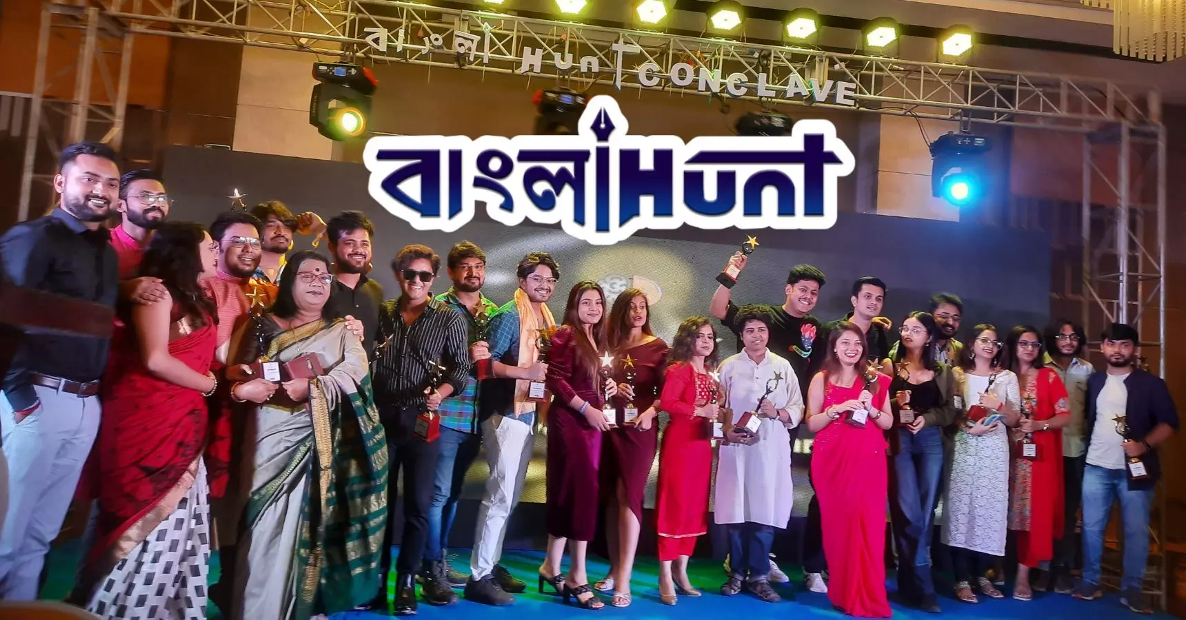 Talented Bengali Content Creators Honoured at Banglahunt Social Summit Sponsored by Think To Share