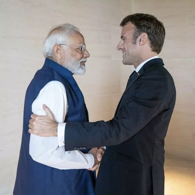 Trust my friend Modi to bring us together, says Macron as India takes over G20 presidency