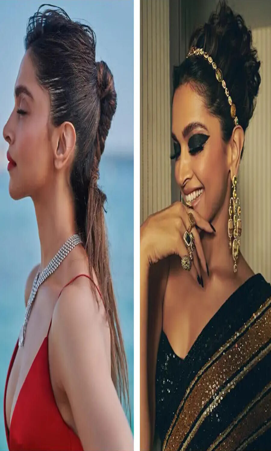 Deepika Padukone's Experimental Hairstyles
