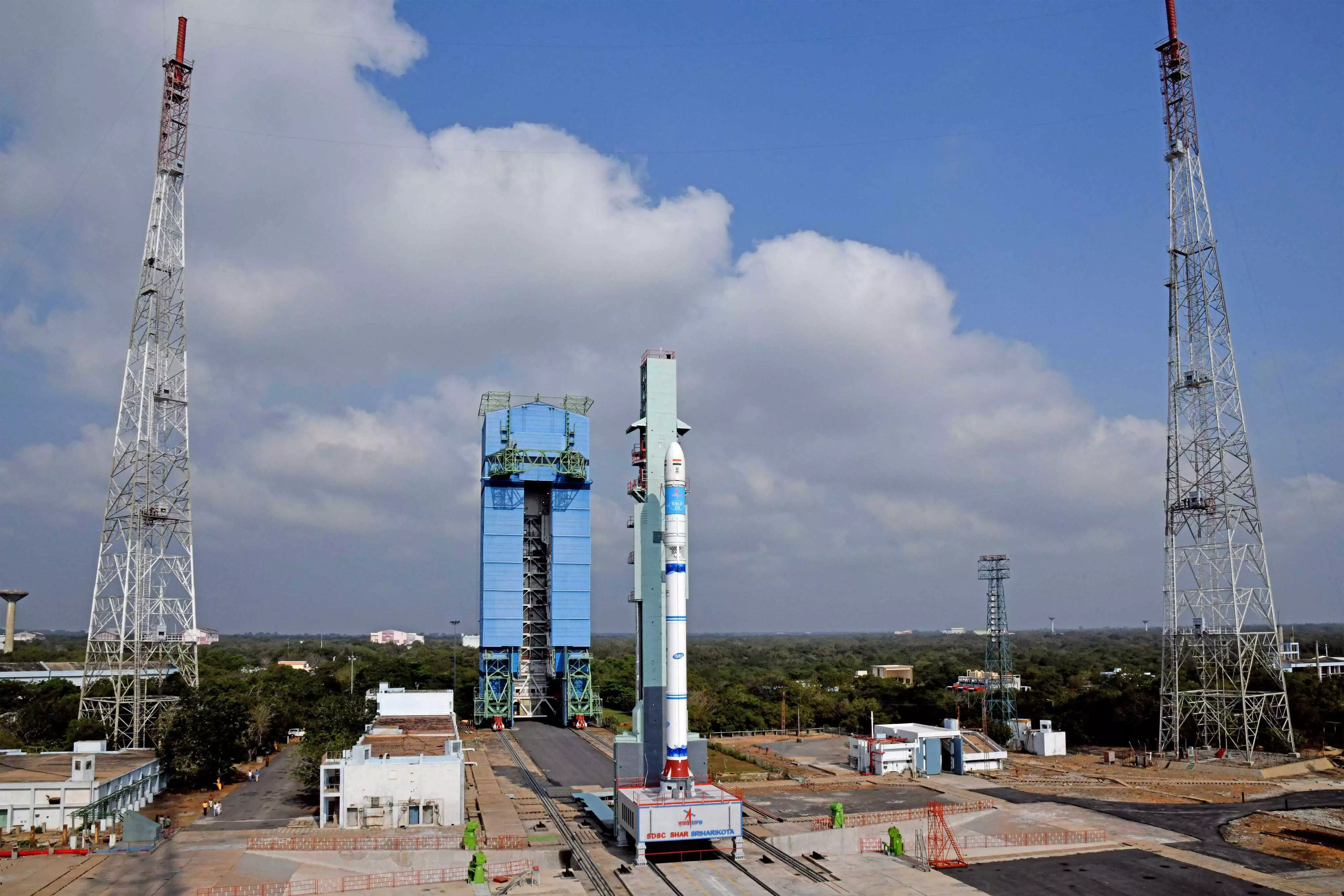 ISRO launches new rocket SSLV-D2 from Sriharikota