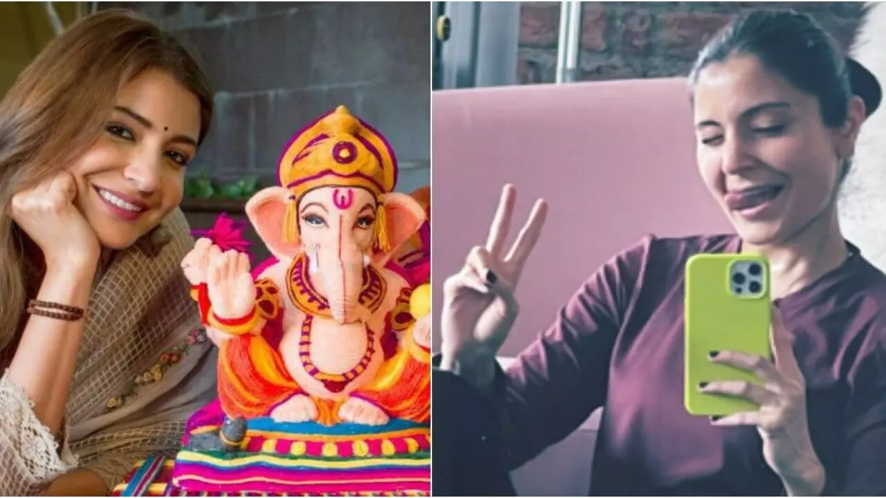 Anushka Sharma Shares Excitement & Devotion in Preparations for Ganesh Chaturthi 2023