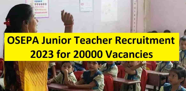 Vacancy for 20,000 posts in government school Apply till October 10