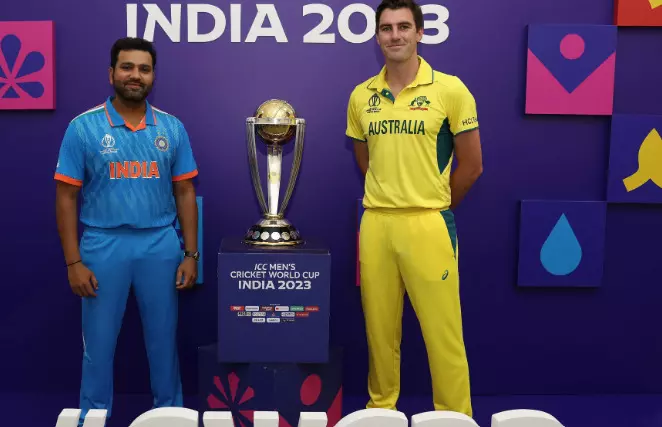 India face Australia in ICC ODI World Cup