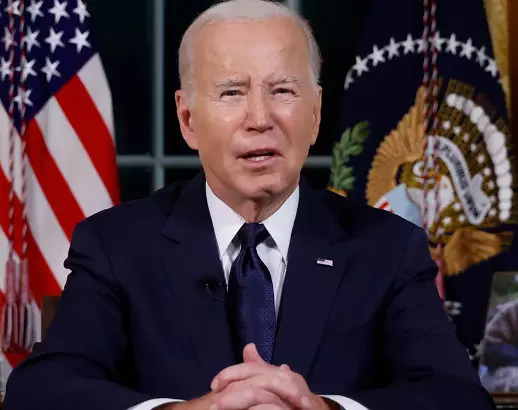 Biden addresses nation, launches scathing attack on Hamas, Putin