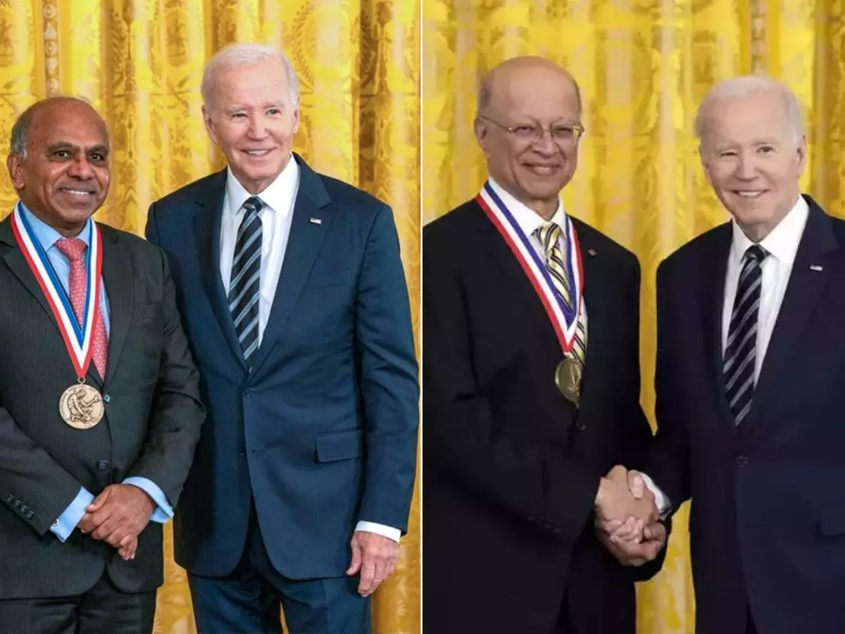 Two Indian-American scientists honored with Americas highest scientific award