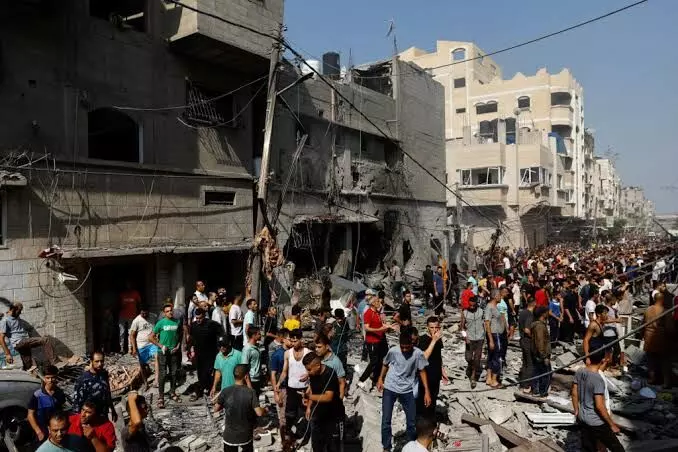 Israel-Hamas Conflict: Intensive Bombing in Gaza Shuts Down Mobile and Internet Services
