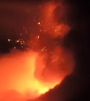 Europe’s biggest volcano erupts in Italy