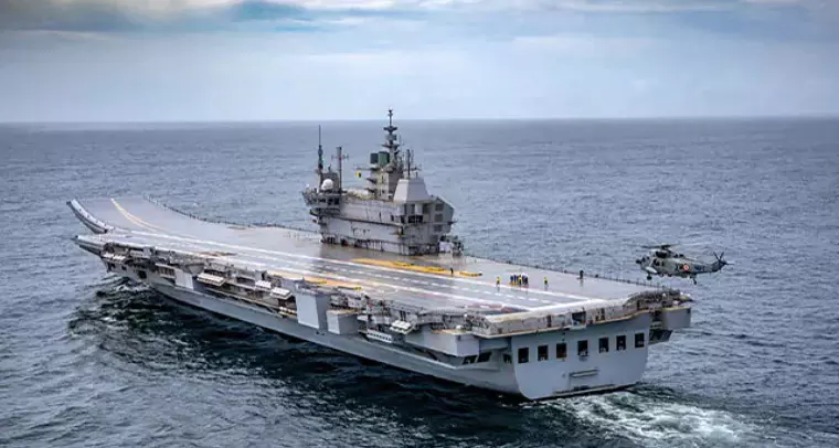 Indias strength in sea increases as Navy gets another aircraft carrier