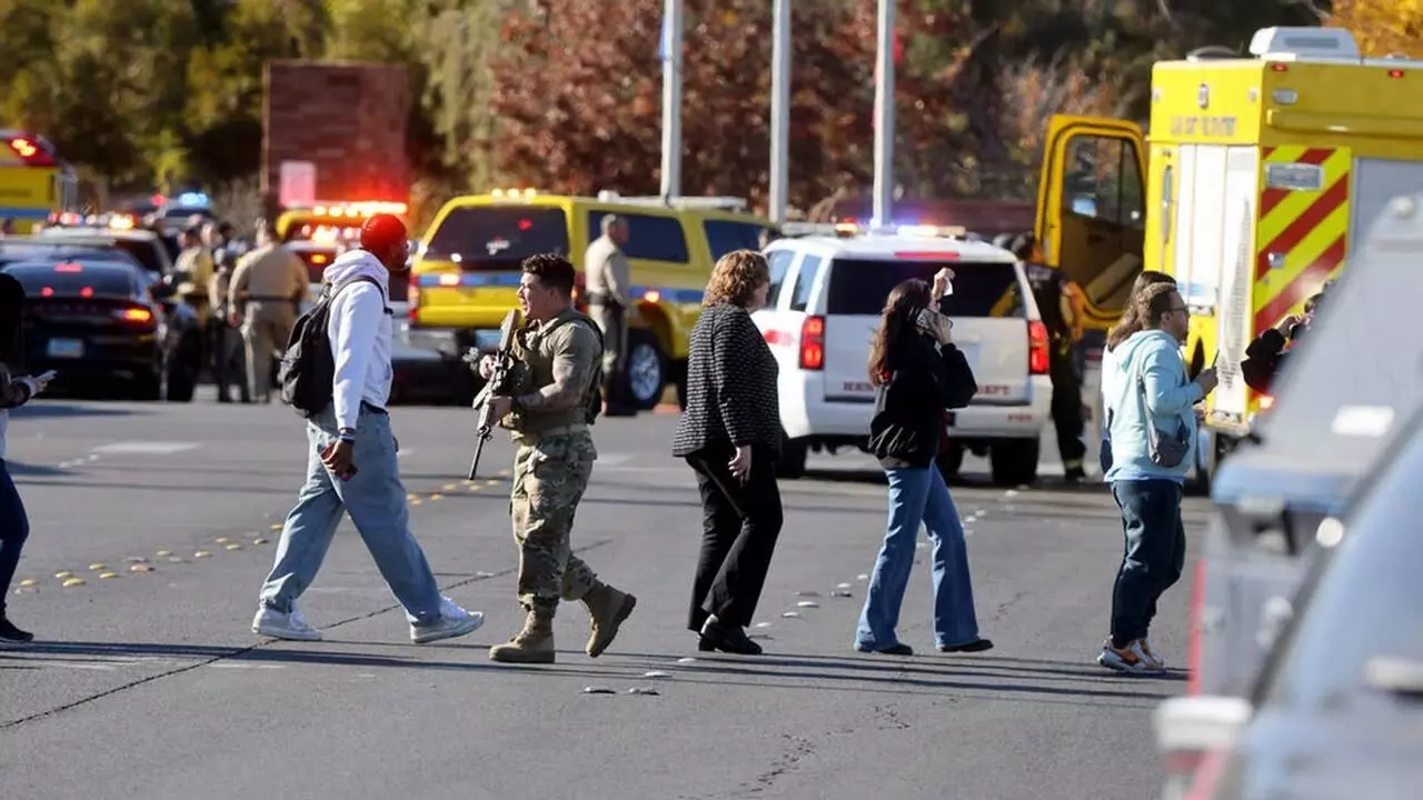 At least 3 dead after shooting on UNLV campus, Las Vegas police say