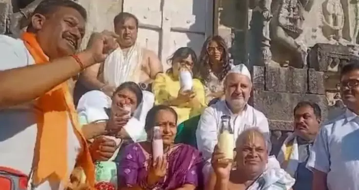 Muslim man sent holy water from PoK to Ayodhya via Britain