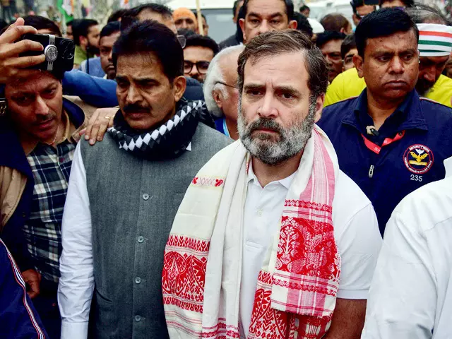 Rahul Gandhi was stopped from entering the temple in Assam, asks - What is my crime?