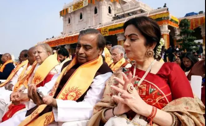 Ambani family makes huge donation for Ram temple