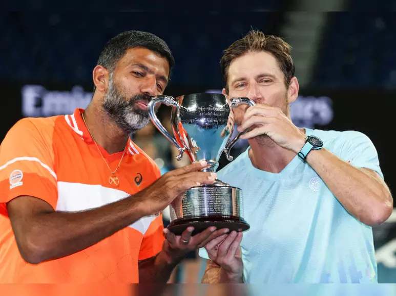 Rohan Bopanna created history by winning Australian Open Mens Doubles title, the third Indian to do so