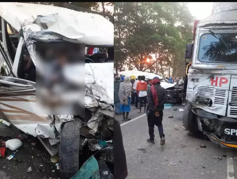 Major road accident in Lakhisarai, Bihar, 9 dead, many seriously injured in truck-tempo collision