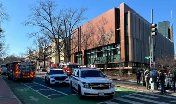 Man sets himself on fire in front of Israel Embassy in US, admitted to hospital