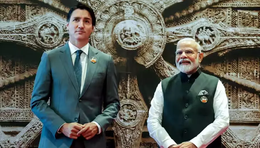 Modis unscheduled meeting with Canadian PM Trudeau