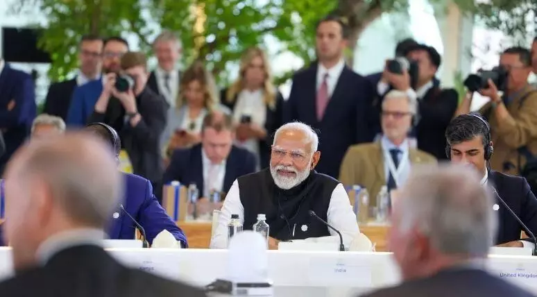 Bullet train, Asia-Europe corridor-Modi returns with bags full from G7