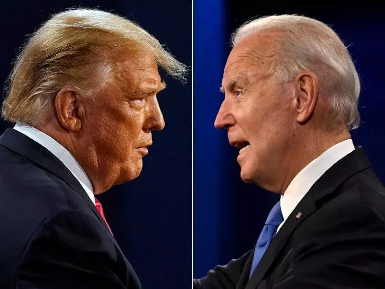 Biden says poll numbers not correct