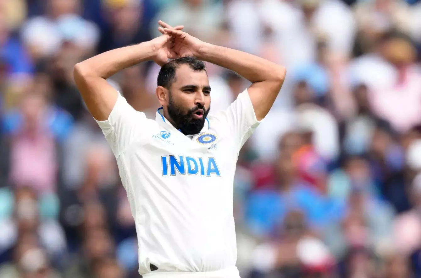 'Unfit' Mohammed Shami out of BorderGavaskar Trophy