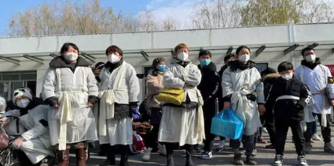 Symptoms are seen in children and youth in China due to HMPV